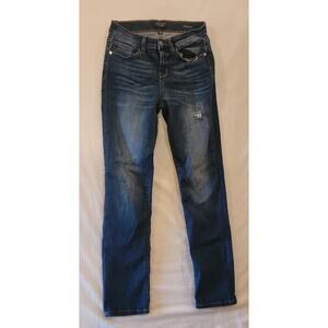 Judy Blue High Rise Straight Fit Distressed Jeans Size 7/28 Style JB8277DK